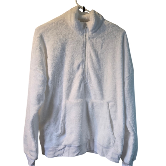 NWT Michael Lauren Daly "Sherpa" half zipper pullover - Picture 3 of 8